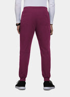 Koi Next Gen Day to Night Joggers- Wine- Back