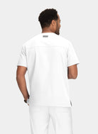 Koi Next Gen Free To Be Scrub Top - White - Back