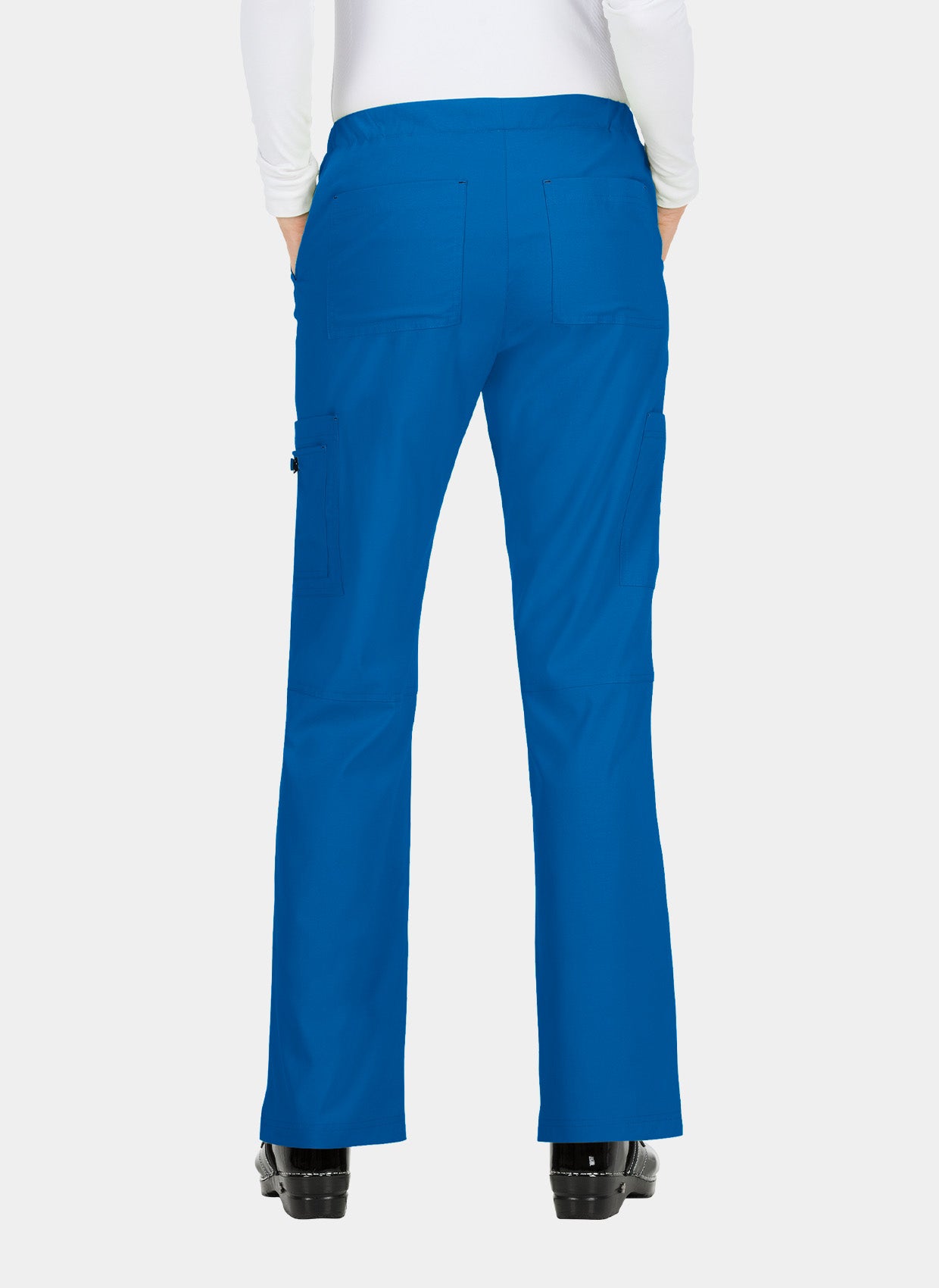 Koi Basics Holly Scrub Trousers - Royal - Back 